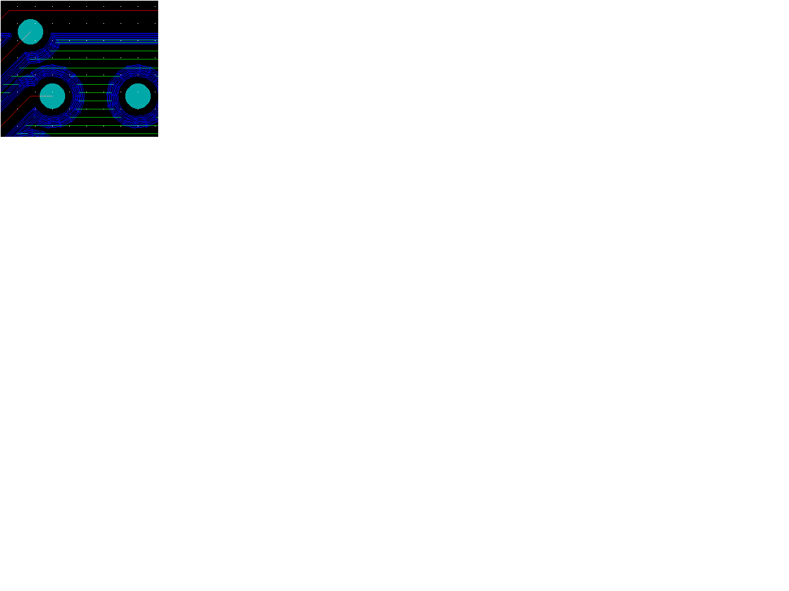 Ukázka vykreslení postprocesorem